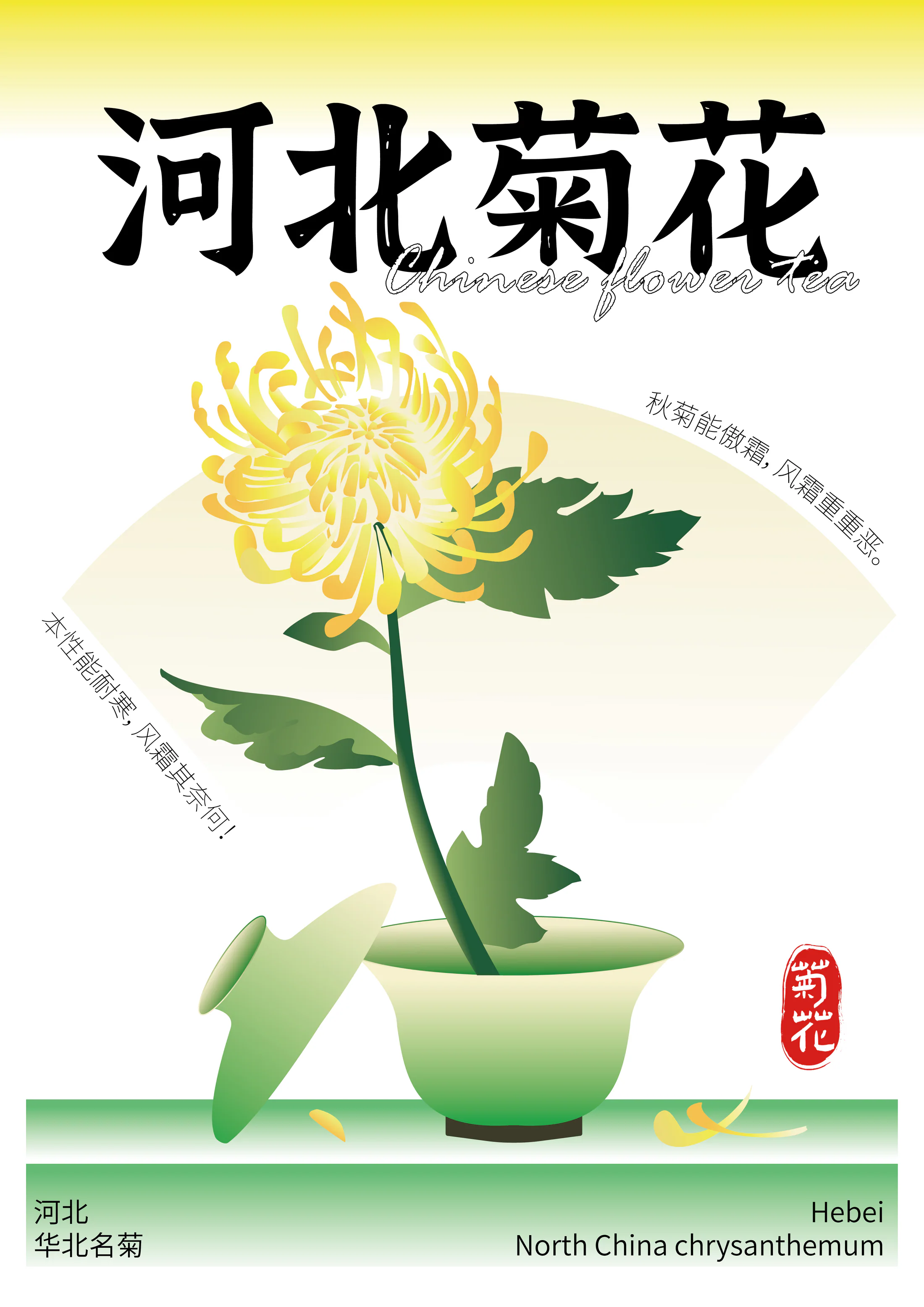 河北菊花 · 地域海报